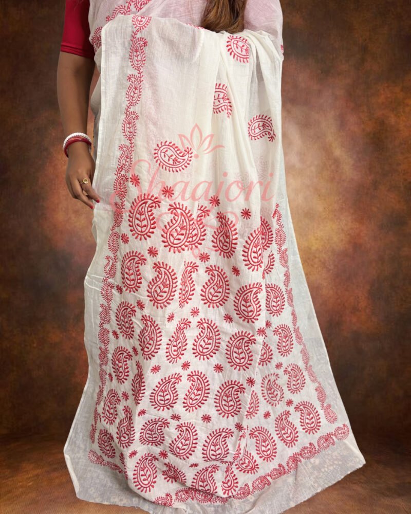 Cotton White Handwork