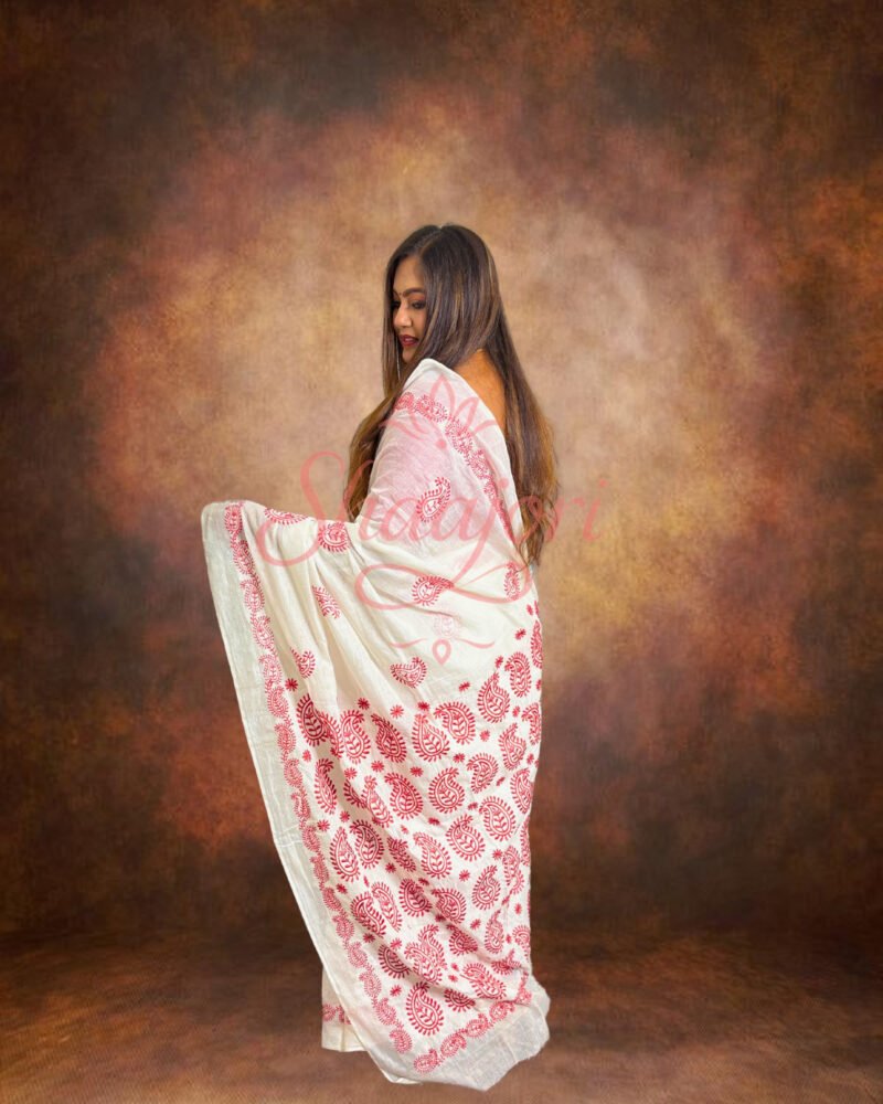 Cotton White Handwork